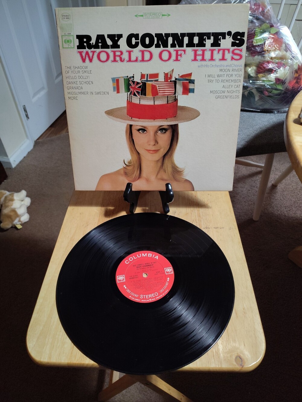 Ray Conniff's World of Hits 12" LP Record 1963 Columbia Stereo Easy Listening